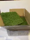 9 PC 12"X12" Synt Artificial Grass Tiles Interlocking Turf Deck Set pet Tiles