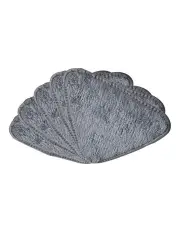 [Cleanflo] 5x Spin Cleaning Mop Pad Cleaner Head 360 Rotatable in Grey