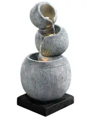 Gardeon Solar Fountain Water 80CM Grey