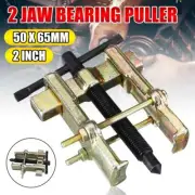 2" 2 Jaw Gear Pulley Extractor Bearing Puller Car Hand Remover Tool Removal Kit