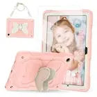 for Samsung Galaxy Tab A9+/ A9 Plus Case Rose Pink Galaxy Tab A9+/ A9 Plus Case