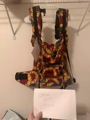 sunflower tula baby carrier