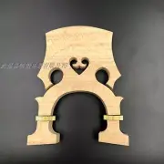 1pcs 4/4 cello bridge adjustable Height Maple wood Full size cello part