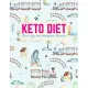 Keto Diet Food Log and Nutrition Tracker: Cute Low Carb Fitness Tracker and Wellness Notebook - Daily Ketogenic Meal Planner - Weight Loss Journal and