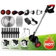 Mower Whipper Snipper Trimmer Lawn Cutter Brush Electric Cordless Grass String