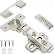 Soft Close Cabinet Hinges, 3/4" Full Overlay, 105° for Frameless Kitchen Cabinet