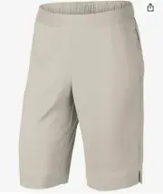Nike Dri Fit UV 11" Bermuda Golf Shorts Off White AJ5663-104 Women’s XS Nwt $75R