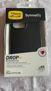 ☘☘☘ Otter Box Black Symmetry iPhone 12 Pro Max Brand New In Box ☘☘☘
