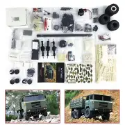1/12 XC6-F Military Truck Off-Road Car CROSS RC Model 6*6 KIT Light Sound Motor