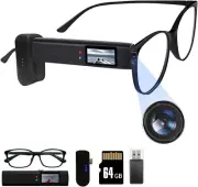 2.7K Ultra-Light Head Mounted Sports Camera-21g Glasses-Compatible Action Cam...