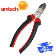 8" Flush Cut Side Cutting Pliers Electrical Wire Heavy Duty Diagonal Cutters