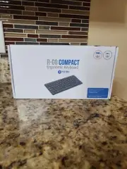 New R-GO RGOECQYBL COMPACT KEYBOARD QWERTY - BLACK - WIRED