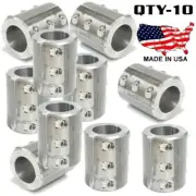 10 - Steel Universal Weld On Bar Clamp 1" Roll Cage Fabrication Mount 6 Bolt