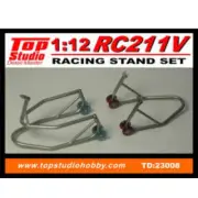Top Studio 1/12 Honda Racing Stand for RC211V Motorbike Stand Front Rear TD23008