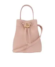 mini TB leather bucket bag One size Pink