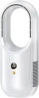 [Vortex] X28W Whisper-Quite Cooling Rechargeable Bladeless Safe Stylish Desk Fan Bladeless