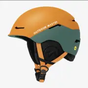 Outdoormaster ELK MIPS Ski Helmet - Snow Sport Helmet for Men M + Pro Goggles
