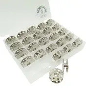 25PCS Metal Bobbin in Box 45785 for Singer Featherweight 221 222 301 Bernina ...