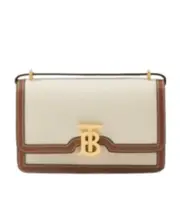 Burberry Mini TB Shoulder Bag One size Nude