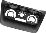 KIXURO AC Control Accessories Panel Center Control Fascias Panel ABS Plastic Black Frame, for Mitsubishi, Lancer IX 2006 Car Radio Dashboard Panel