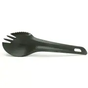 Wildo Spork Outdoor Tableware Spoon and Fork Cutlery Camping Lightweight - Olive