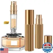 YIERSO 10ml Perfume Atomizer Travel Refillable,Bottom-Filling Fragrances Perf