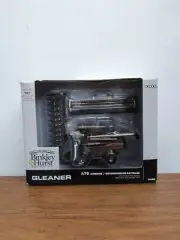 1/64 Ertl GLEANER A76 FARM TOY COMBINE RARE CHASER BLACK CHROME