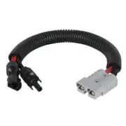 Pv Solar Panel Plug And Socket To Anderson Plug 300mm Twin Sheath Quality Cable