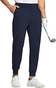 [WILLIT] Men's Golf Joggers Pants Stretch Slim Fit Work Dress Pants Quick Dry Athletic Pants with Pockets