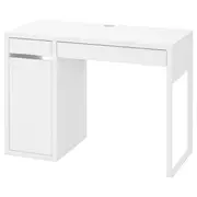 MICKE Desk, white, 105x50 cm - Shop here