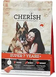 Cherish Super 7+ Mature Adult Dry Dog Food 3kg