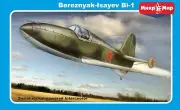 Bi-1 Soviet Rocket-powered Interceptor, scale model kit 1/48 Mikro Mir 48-010