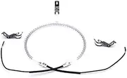[S4U] UNIVERSAL HALOGEN OVEN COOKER HEATING ELEMENT BULB with 3x Clips (1200/1400w) - -22CM LEADS-