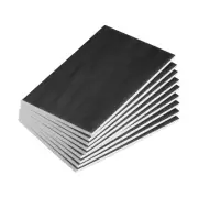 6x8" 150x200mm Foam Sheet Crafts Foam Boards Foam Paper Sheet, Black 10pcs