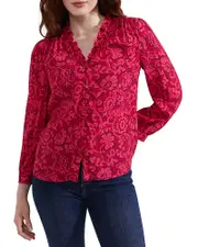Hobbs London Gloria Floral Blouse