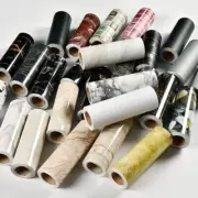 10M Marble Baseboard Wall Stickers Self-adhesive Skirting Border Wallpaper