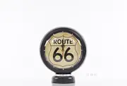 Clock Route 66 Round Metal Hand-Painted Battery Not Included Quartz Movement 1