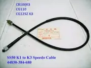 Honda CB100 CG110 CG125 SS50 Speedo Cable NOS Speedometer Wire 44830-384-680