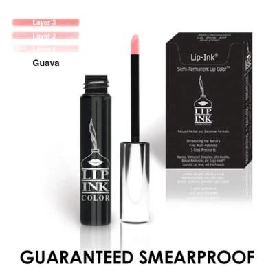 LIP INK Organic Vegan Smearproof Trial Lip Kits - Guava