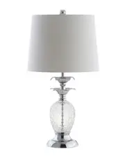 JONATHAN Y Jane 24in Glass LED Table Lamp