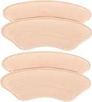 Ipetboom 2 Pairs Non Slip Heel Grip Cushions for High Heels Self Adhesive to Prevent Blisters Comfortable Friction Shoe Inserts for Various Occasions