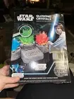STAR WARS Glowing Crystals, Crystal Growing Kit with Light Up Display Stand
