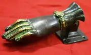 Girl Lady Hand Kind Door Knocker Antique Style Brass Gate Bell Lounge Decor RD14