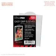 ULTRA PRO Card Sleeve - 2-1/2" X 3-1/2" Easy Grip Sleeves (100)