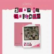 STAYC - Stay In Chicago - Stayc 1st Photobook - 200pg Photobook w/6pc Postcard S