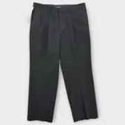 Dockers Pants Mens 36x29 Signature Khaki Relaxed Fit Cotton Stretch Gray NEW