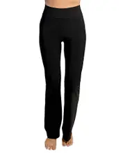 Plush Fleece Lined Matte Flare Pants