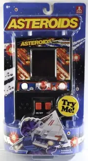 ATARI ASTEROIDS Arcade Classics RETRO Mini Handheld Game by Basic Fun NEW SEALED