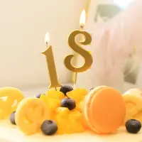 在飛比找樂天市場購物網優惠-生日快樂蛋糕蠟燭兒童周歲百天成人生日布置裝飾蛋糕創意數字蠟燭