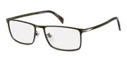 David Beckham DB 1167 AMC/2Y Men's Glasses Brown Size 57 - Private Health Rebate - Blue Light Block Available